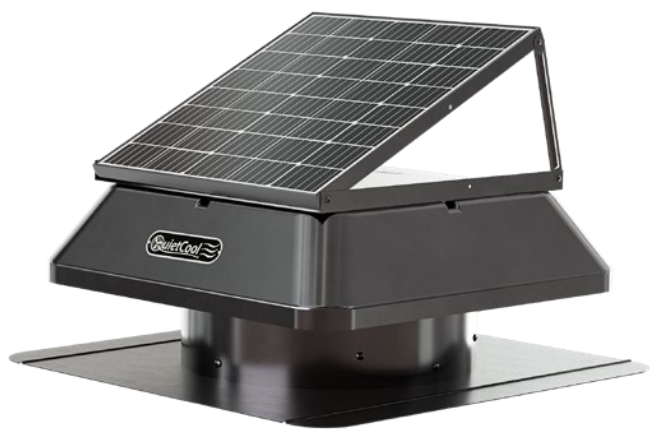 40 Watt Solar Powered Roof Fan–Hybrid